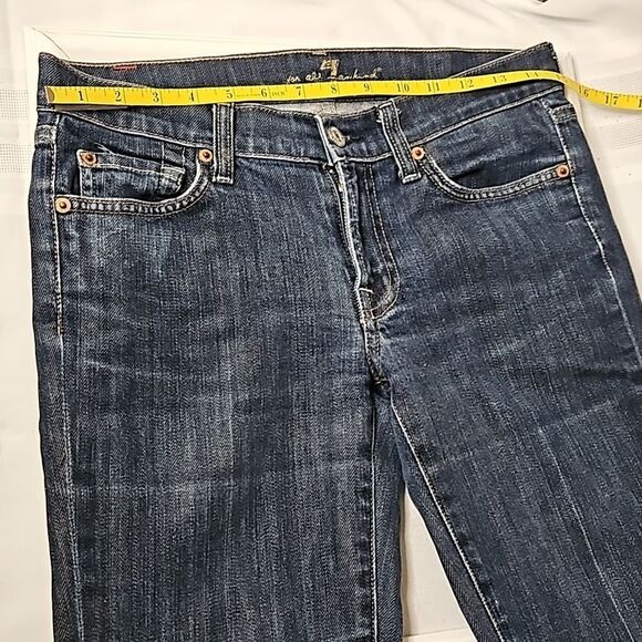 7 for all Mankind Boot cut jeans size 27 - Picture 9 of 11